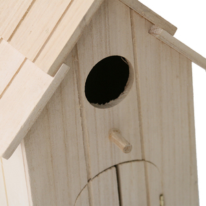 Boîte de nidification en bois, usine en bois, FSC & cci, <span class=keywords><strong>nid</strong></span> d'oiseau, maison, petits oiseaux, maille bleue, ROBIN, moineau - Product Image 6