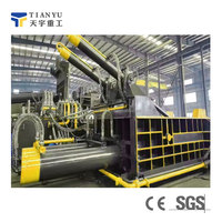 Presse à balles pour ferraille de 500 tonnes, usage intensif |   Presse compacteuse hydraulique automatique pour le recyclage de l'acier, du cuivre et de l'aluminium
