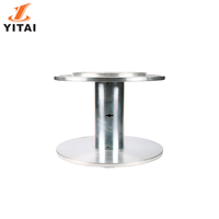 Bobine de mât de tissage en aluminium forgé de 6 kg pour machines à tisser