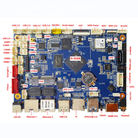 Carte mère RK3568 Android 12/11.0 avec RS232 RS485 pour affichage numérique de distributeurs automatiques, machine d'affichage numérique, carte mère Linux Android Rockchip RK3568 SBC