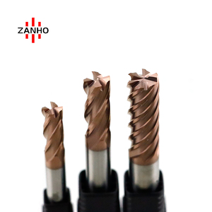 ZANHO High Quality 6-Flat Carbide End Mill Non-Standard Square Ball/Corner Radius Steel <strong>CNC</strong> Center Milling Cutter <strong>Tools</strong> OEM - Product Image 5