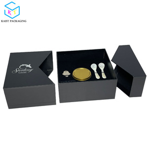 Coffret cadeau <span class=keywords><strong>caviar</strong></span> de luxe personnalisé pour nouvel an, emballage noir rigide - Product Image 6