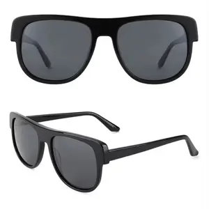 Высококачественные деревянные солнцезащитные очки, квадратные ацетатные Целлюлозные очки, поляризованные солнцезащитные очки для мужчин и женщин