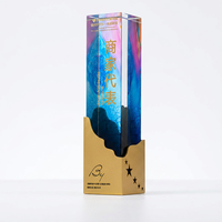 Trophée en métal personnalisé or, argent, bronze, cristal, gravé au laser, marque HDW, durable, pour cadeaux d'affaires
