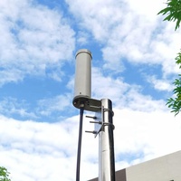 Antenne extérieure à Gain élevé 12 DBI bande C 5G baril de polarisation verticale à longue portée conception Omni cylindre Communication LTE pour