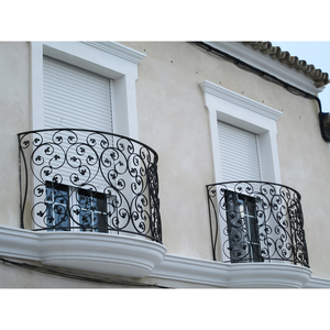Balcon français en fer forgé en acier de Géorgie Conception de garde-corps Juliet Protéger <span class=keywords><strong>les</strong></span> personnes ou <span class=keywords><strong>les</strong></span> fenêtres - Product Image 3