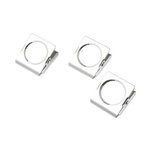 Clip magnétique carré en métal pour bureau, porte-notes multifonctionnel, aimant pour réfrigérateur, pour l'organisation du bureau, rappel, vente en gros - Product Image 5