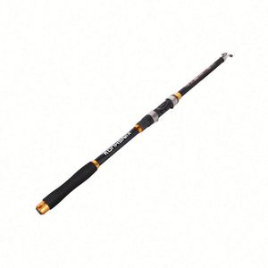 Canne à pêche télescopique en fibre de verre et carbone Ice Carp, action moyenne, puissance élevée, pour la pêche en eau douce, en ruisseau et en rivière - Product Image 1