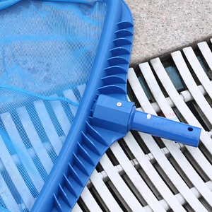 Handheld Plastic <span class=keywords><strong>Leaf</strong></span> Rake Skimmer <span class=keywords><strong>Net</strong></span> <span class=keywords><strong>Pool</strong></span> Reinigungs zubehör Ausrüstung für Schwimmbad - Product Image 1