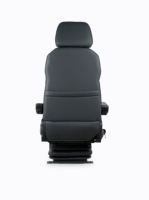 Siège de capitaine en acier et PVC pour bateaux Chaise marine sans socle de suspension certifié par CCS