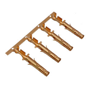 Bornes électriques de soutiens-gorge en cuivre personnalisés ROHS emboutissant des bornes de haute qualité de connecteurs à sertir - Product Image 3