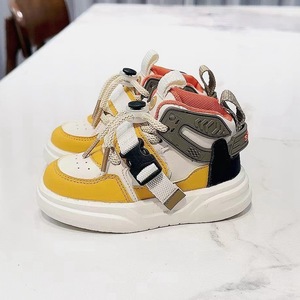 Zapatillas deportivas de primavera para niños, zapatillas casuales de skate para niñas, zapatillas de baloncesto de caña alta para niños - Product Image 3