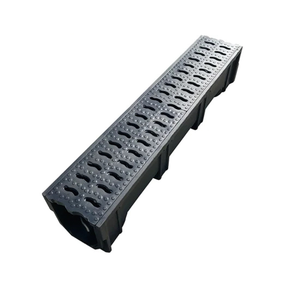 Système de caniveau de drainage de pluie <span class=keywords><strong>extérieur</strong></span> moderne pour maison, jardin et garage, en plastique HDPE durable et anticorrosion - Product Image 4