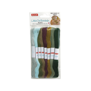 Filo da ricamo Iln 30s/2*6 multicolore per ricamo a mano - Product Image 1