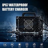 Chargeur OBC étanche VOITATOP 1200W pour véhicule électrique, chariot de golf, batterie lithium 72V 84V, IP67