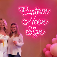 Dropshipping d'enseigne Néon Personnalisée Logo Lumière Led Lettre Acrylique rgb pour Business Store Neon Coffe