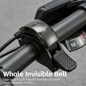 Timbre de Bicicleta WEST BIKING de Aleación de Aluminio, Mini Timbre <span class=keywords><strong>con</strong></span> Sonido Fuerte, Accesorios para Bicicleta, Bocina de Bicicleta, Timbre de Bicicleta Oculto - Product Image 6