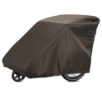 Housse de remorque pour vélo réglable OEM, housse de remorque résistante aux intempéries, tente de protection contre la pluie pour remorque à animaux de compagnie