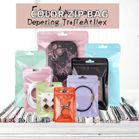 Sac en aluminium imprimé sérigraphié avec fermeture éclair pour emballage de bijoux, personnalisé, résistant à l'humidité, prix direct usine