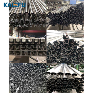 Ống tròn En 1.4301/1.4401 Ống thép không gỉ Hàn 304/316 trang trí rãnh đôi/rãnh Ống - Product Image 5