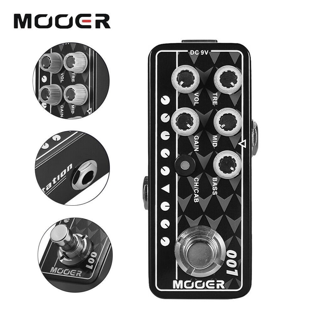 Mooer 001 ギターエフェクター Gas Station Mooer 001 Gas Station Micro Preamp | Reverb