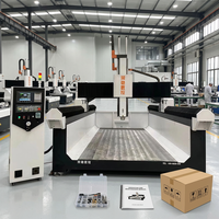 Machine de gravure CNC 4 axes Rongchi avec gravure à une touche et contrôleur autonome pour l'artisanat en bois et en mousse
