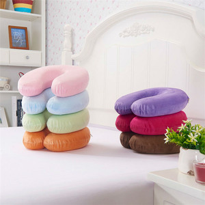 Memory Foam Comfort Custom-Made <strong>U</strong> Shape Travel Neck <strong>Pillow</strong> for Travel Massage Neck <strong>Pillow</strong> - Product Image 3