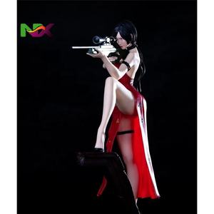 ฟิกเกอร์อนิเมะ อาดา หวง จากเรซิเดนท์อีวิล 4 พร้อมปืนสไนเปอร์ แบบบิโชโจ ของสะสมในกล่อง - Product Image 6