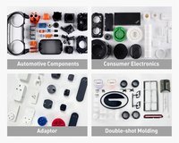 Boîtier et pièces en plastique moulé par injection personnalisés, boîtier ABS pour composants électroniques