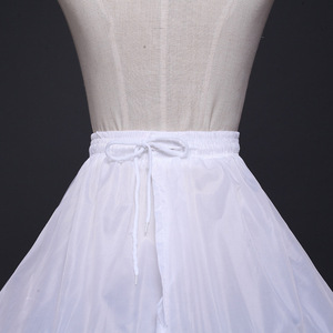 ZH4067G <span class=keywords><strong>jupon</strong></span> de mariage de haute qualité 4 cerceaux de mariage jupe de gaze Crinoline sous-jupe accessoires de mariage - Product Image 4