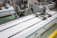 Machine de perçage automatique CNC pour trous de serrures de portes en bois et mortaiseuse de charnières 2500 mm de haute précision pour le travail du bois