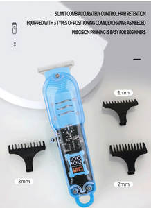 ปัตตาเลี่ยนผมไฟฟ้าสำหรับผู้ชายปัตตาเลี่ยนตัดผมและตัดผมชุดแต่งโลโก้ได้ตามต้องการ - Product Image 5