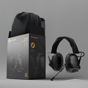 Earmor M33 Ce Rohs IP67 Không Thấm Nước Chiến Thuật Truyền Thông Kép Milpro Tai Nghe Với U-174 Kết Nối Nato - Product Image 5