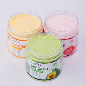 200g SADOER Wholesale Private Label Organic Rose Avocado <b>mango</b> Ightening Moisturizing <b>Body</b> <b>Butter</b> Cream - Product Image 1