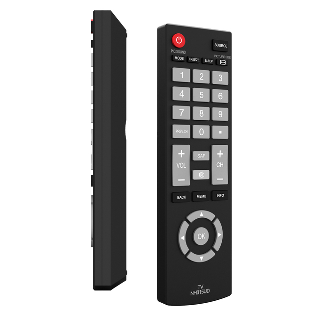 Universal TV Remote NH315UP/NH315UD for Sanyo LED LCD LCD HDTV Smart TVs, No Setup Needed