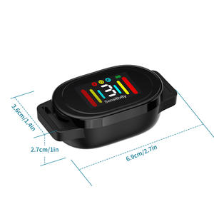 Collar de descarga eléctrica listo para perros Collar de perro eléctrico con control remoto Collar de ladridos de perro recargable impermeable - Product Image 5