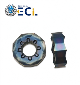 เม็ดมีดกลึงคาร์ไบด์รูปหลายเหลี่ยม Easy Cool ONMU060504ER-WL เคลือบด้วยทิน PVD แบบสองด้าน - Product Image 1