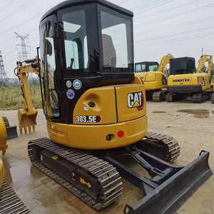 Excavadora Hidráulica de Orugas Caterpillar Cat 303 de Alta Calidad, Fabricada en Japón, de 3 Toneladas, Excavadora Caterpillar Cat 303 Usada - Product Image 4
