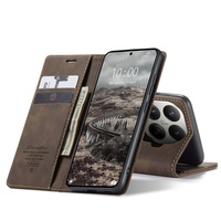 Funda de Cuero PU con Ranuras para Tarjetas, Tipo Flip, para Xiaomi 17 Ultra, 15T, 17T Pro, para POCO X6, X7 Pro, F5, F7, Antigolpes, con Compartimento para Efectivo