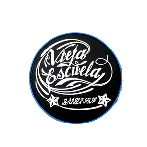 Pure Custom Sourcing Plant Tailor Engineered 2D Soft Rubber Polyvinyl Chloride Iron On Emblem Tag pvc patch - Product Image 1