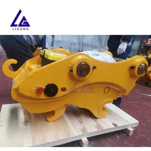 Excavator Double Lock Quick Hitch CE Approved Safe and Reliable Connection Built by LG Factory