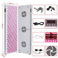 Panneau LED 1500W, 660/850Nm, Récupération Post-Exercice, Indispensable pour les Salons de Beauté, Disponible Immédiatement pour Expédition.