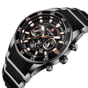 REWARD 81011 Orologio <span class=keywords><strong>da</strong></span> Uomo Business Impermeabile al Quarzo Orologio <span class=keywords><strong>da</strong></span> Polso Semplice di Moda dal Produttore - Product Image 3