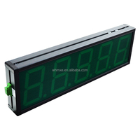 Compteur numérique programmable Modbus RS485/RS232 5 pouces 2/3/4/5/6 chiffres LED avec signaux analogiques
