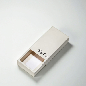 Custom Printing Embossing Match Style Folders Recyclable Cardboard <b>Paper</b> Box for Underwear Sock Packaging - Product Image 1