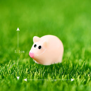 Vente en gros DIY micro-paysage décoratif en résine ornement de poupée <span class=keywords><strong>cochon</strong></span> mère et porcelet - Product Image 6