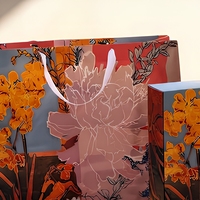 Boîte d'expédition rigide de luxe personnalisée avec logo en feuille d'or rose et design dégradé pour l'image de marque e-commerce haut de gamme et les cadeaux