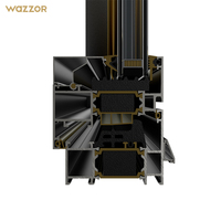 Wazzor дом окна для продажи Прямая цена завода алюминиевое стекло створчатое окно с противомоскитной сеткой