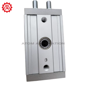 Actuador rotativo neumático de la serie SMC MSQB30A MSQ con ángulo de rotación ajustable para posicionamiento de piezas de trabajo en automatización - Product Image 4