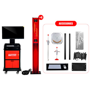 Gatmatic hiệu quả cao sửa chữa ô tô <span class=keywords><strong>3D</strong></span> LCD cảm ứng bánh xe liên kết thiết bị xe không tiếp xúc <span class=keywords><strong>3D</strong></span> liên kết máy - Product Image 6